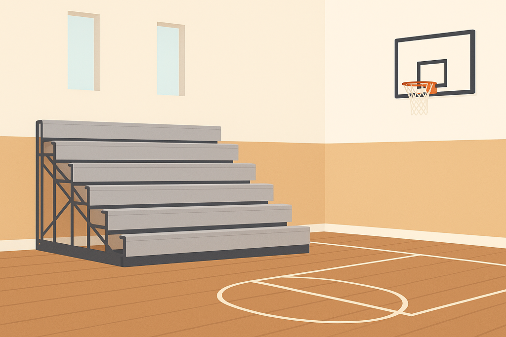 School Gym Bleacher