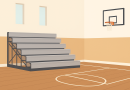 School Gym Bleacher
