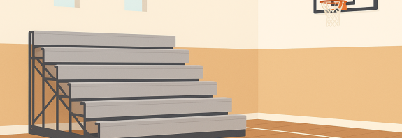 School Gym Bleacher