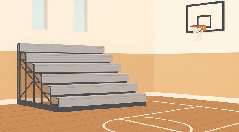 School Gym Bleacher